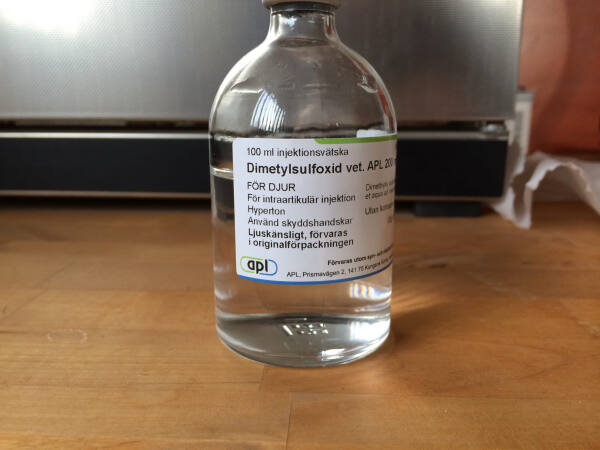 DMSO forbys fra 1. mars