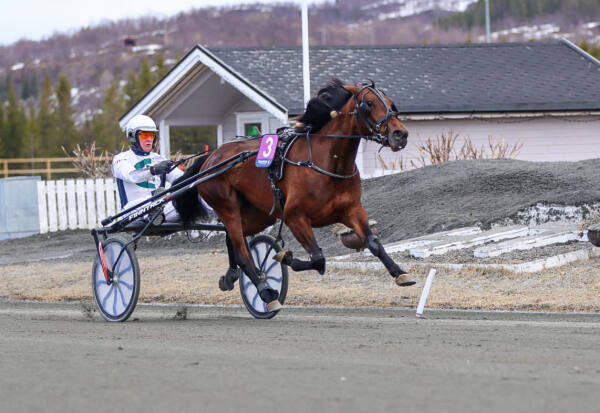 – I dag satset vi litt, og sprint var nok rette melodien for henne